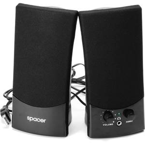 Sistem audio 2.0 Spacer SPB 217 6W Black