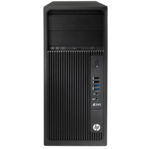 Sistem desktop HP Z240 MT Intel Xeon E3-1240 v5 8GB DDR4 1TB HDD Windows 10 Pro downgrade la Windows 7 Pro