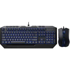 Kit tastatura si mouse CM Storm Devastator II Gaming Gear Combo Blue