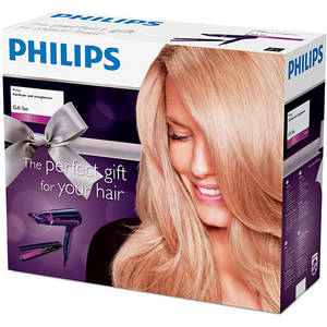 Uscator plus placa de intreptat parul Philips HP8640/50 Gift Set Limited Edition
