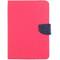 Husa tableta Goospery Fancy Diary Hot Pink Navy pentru Samsung Galaxy Tab3 7.0