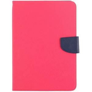 Husa tableta Goospery Fancy Diary Hot Pink Navy pentru Samsung Galaxy Tab4 7.0