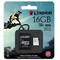 Card Kingston Action microSDHC 16GB Clasa 10 UHS-I U3 90Mbs cu adaptor SD
