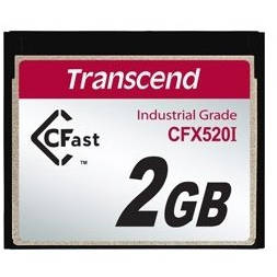 Card Transcend Industrial Grade CFast X520I 2GB SATA II
