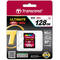 Card Transcend SDXC Ultimate 128GB Clasa 10 UHS-I U1 600x 90Mbs