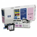 Printhead HP 81 Dye Light Magenta plus Cleaner