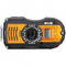 Aparat foto compact Ricoh WG-5 16 Mpx zoom optic 5x GPS subacvatic Portocaliu