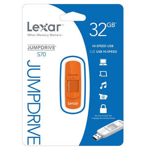 Memorie USB Lexar JumpDrive S70 32GB USB 2.0 Orange