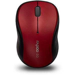 Mouse Rapoo 3000P Optical Wireless Red