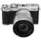 Aparat foto Mirrorless Fujifilm X-A2 16.3 Mpx Silver Kit 16-50mm si 50-230mm