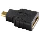 HDMI Female - microHDMI Male negru