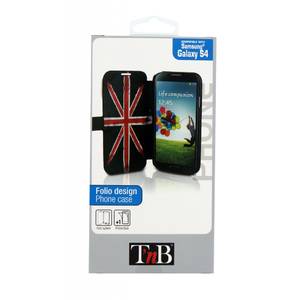 Husa TnB SGAL42UK Folio Case UK pentru Samsung Galaxy S4