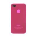 IPH5SLIMPK Clip on Cover roz plus folie protectie pentru Apple iPhone 5