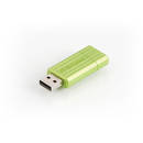 PinStripe 16GB USB 2.0 Green