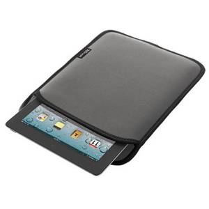 Husa tableta Trust 18100 Multi-pocket Soft Sleeve gri pentru 10 inch