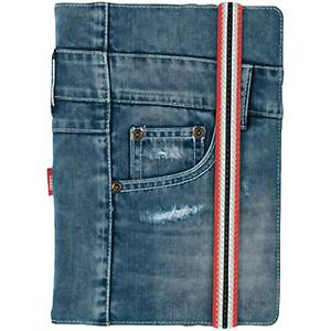 Husa tableta Trust 19482 Jeans Folio Stand Blue Denim pentru 10 inch