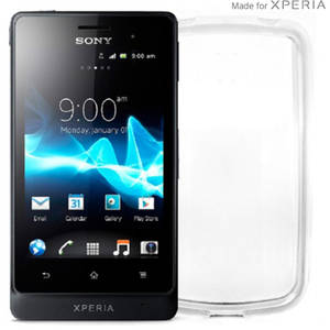 Husa Protectie Spate Celly GELSKIN282 transparenta pentru Sony Xperia Go