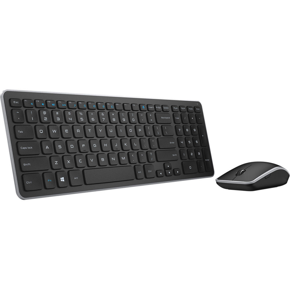 Kit tastatura si mouse KM714 Wireless Black thumbnail