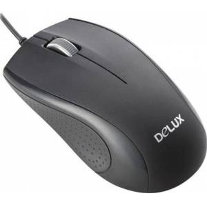 Mouse Delux 136BU Black