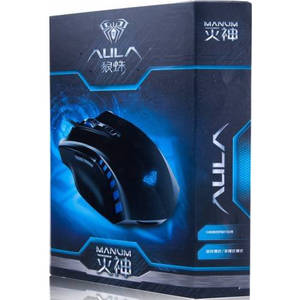 Mouse gaming Aula Manum SI-980 Black