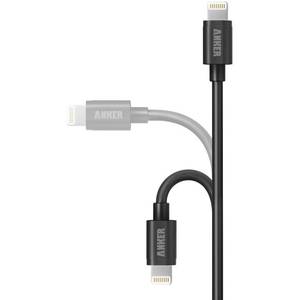 Cablu Lightning Anker Premium Apple official MFi 1.8 m Negru