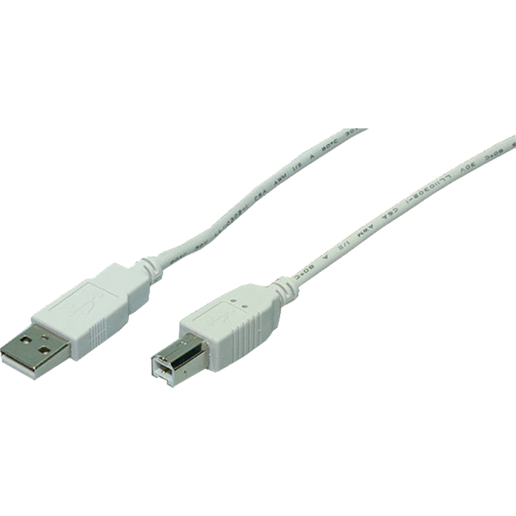 Logilink CU0009 USB 2.0 A Male - USB 2.0 B Male 5m gri