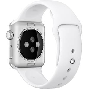 Smartwatch Apple Watch Sport 38mm Silver Aluminum Case White Sport Band