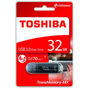 Memorie USB Toshiba Suzaku U361 32GB USB 3.0 Black