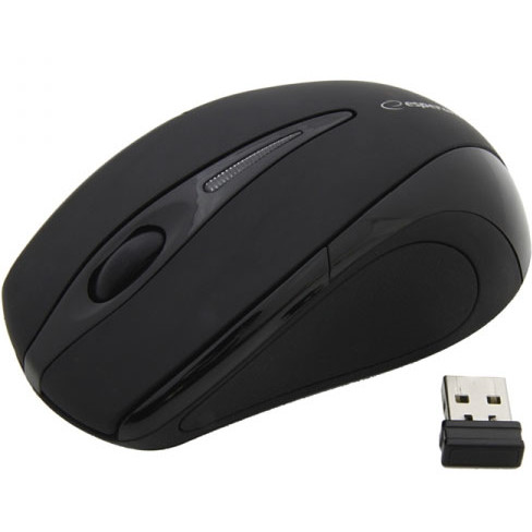 Mouse Antares Wireless Nano Optical EM101K Black