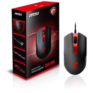 Mouse gaming MSI Interceptor DS100 Black