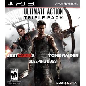 Joc consola Square Enix Ultimate Action Pack Just Cause 2 Sleeping Dog Tomb Raider  PS3