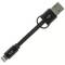 Cablu de date Kit IP5USBKEYBK Apple Lightning - USB 8.5cm negru