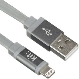 Cablu de date Kit IP5USBALUGR Apple Lightning - USB 1m gri