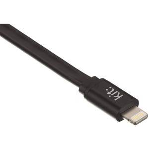 Cablu de date Kit IP5USBALUBK Apple Lightning - USB 1m negru