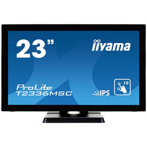 Monitor LED Touchscreen Iiyama T2336MSC-B2 23 inch 5ms Black