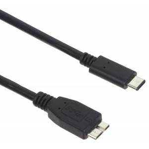 Cablu de date Kit CM3USBDAT USB-C 3.1 M - microUSB 3.1 M 0.9 negru