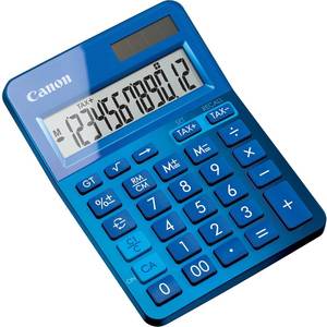 Calculator de birou Canon LS-123K 12 cifre albastru