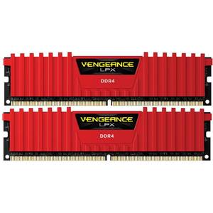 Memorie Corsair Vengeance LPX Red 16GB DDR4 3466 MHz CL16 Dual Channel Kit