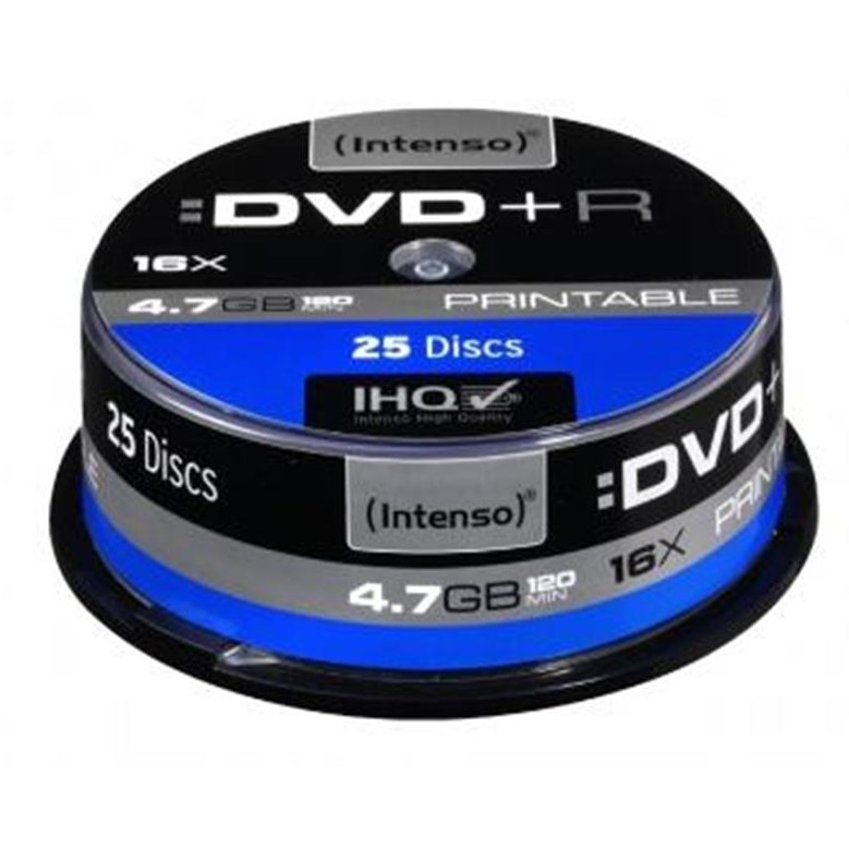 Mediu optic DVD-R 4.7GB 16x 25 bucati Printabil