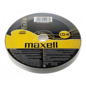 Mediu optic Maxell CD-R 700MB 52x 10 bucati