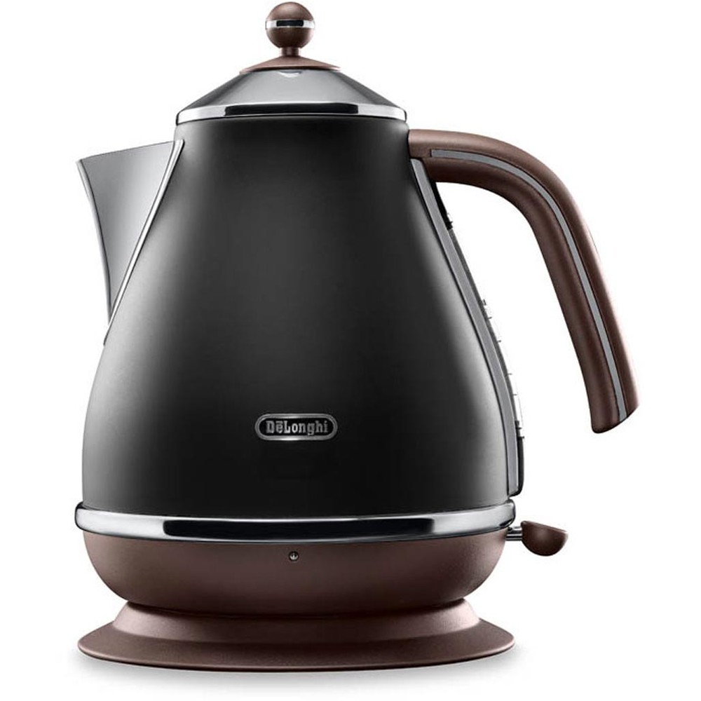 Fierbător Delonghi KBOV 2001.BK Icona Vintage 2000W 1.7l negru — imaginea 2
