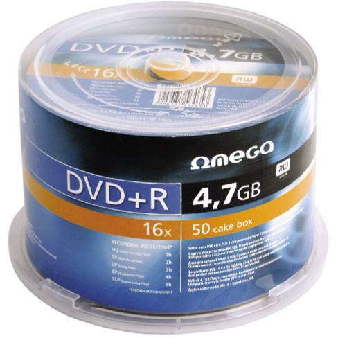 Mediu optic DVD-R 4.7GB 16x 50