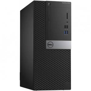 Sistem desktop Dell OptiPlex 3040 MT Intel Core i5-6500 4GB DDR3 500GB HDD Windows 7 Pro upgrade Windows 10 Black