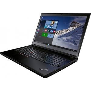 Laptop Lenovo ThinkPad P70 17.3 inch Ultra HD Intel Core i7-6820HQ 16GB DDR4 512GB SSD nVidia Quadro M3000M 4GB FPR Windows 7 Pro upgrade Windows 10 Pro Black