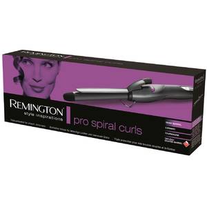 Ondulator Remington CI76 Pro Spiral Curls 180 grade 19mm negru