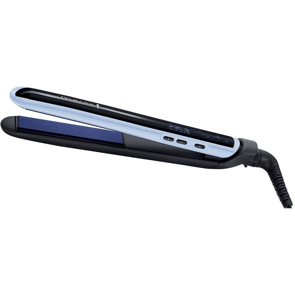Placa de indreptat parul S9509 Sapphire Pro 235 grade negru / albastru