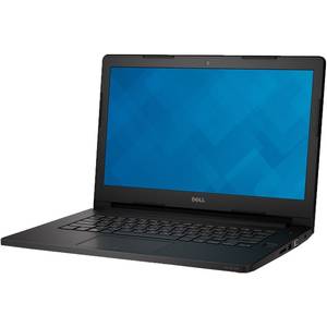 Laptop Dell Latitude 3470 14 inch HD Intel Core i3-6100U 4GB DDR3 500GB HDD Backlit KB Windows 7 Pro upgrade Windows 10 Pro Black