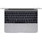 Laptop Apple MacBook 12 inch Retina Intel Skylake Core M3 1.1GHz 8GB DDR3 256GB SSD Intel HD Graphics 515 Mac OS X El Capitan Space Grey RO keyboard