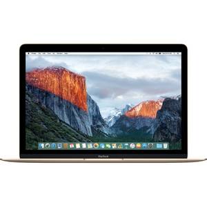Laptop Apple MacBook 12 inch Retina Intel Skylake Core M3 1.1GHz 8GB DDR3 256GB SSD Intel HD Graphics 515 Mac OS X El Capitan Gold INT keyboard