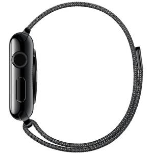 Smartwatch Apple Watch 38mm Space Black Stainless Steel Case Space Black Milanese Loop